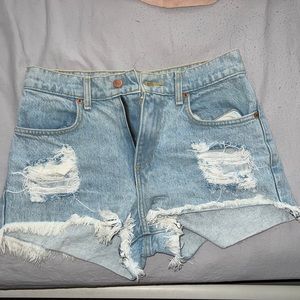 Brandy Melville high waisted shorts in size 28, lightly worn